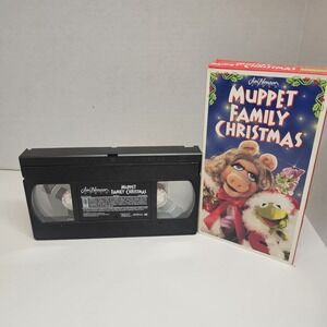 Muppet Family Christmas VHS Jim Henson Kermit Miss Piggy Holiday Classic